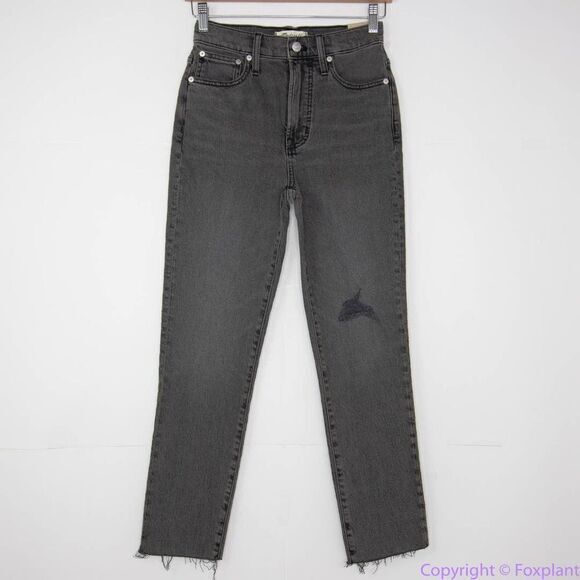 NEW Madewell The Perfect‎ Vintage Jean in Cosner Wash: Knee-Rip, 24 - Picture 2 of 16